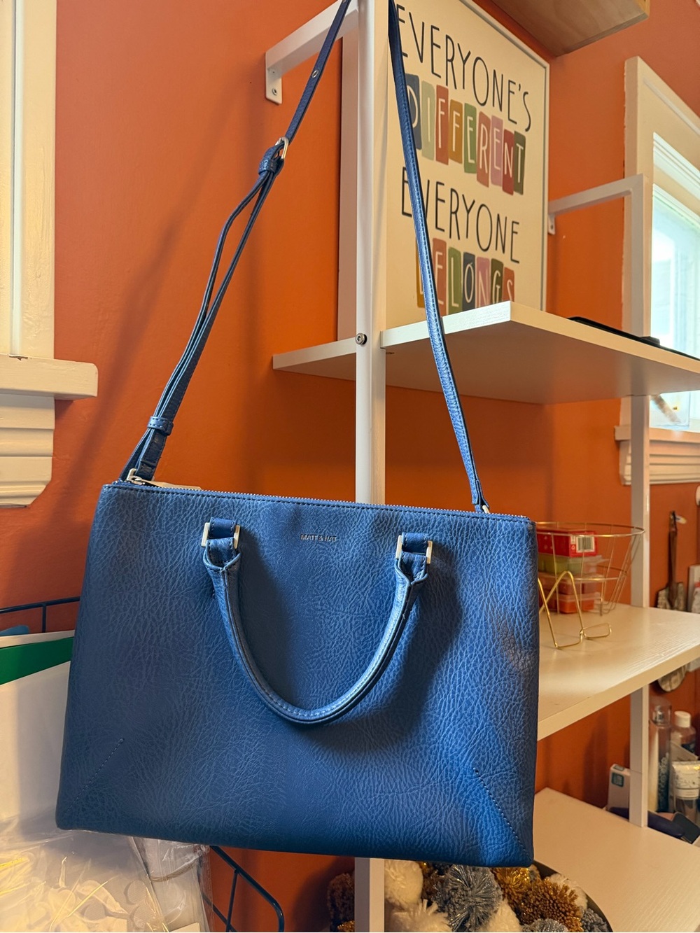 MATT & NAT Vegan Leather Satchy Briefcase